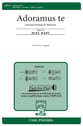 Adoramus Te SATB choral sheet music cover